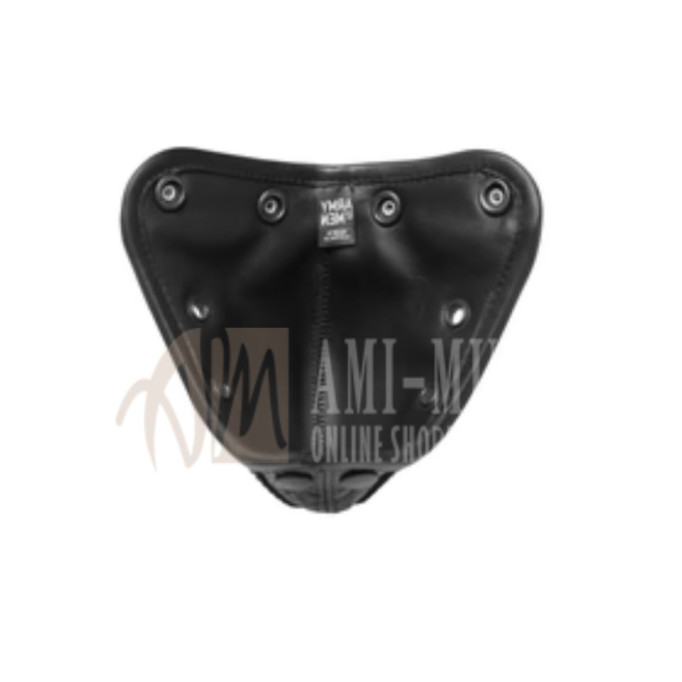Combat Jockstrap - Premium Leather with Stainless Steel Accents | Body-Contouring Fit